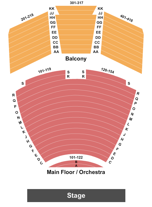 Baum Walker Hall At Walton Arts Center A Beautiful Noise Seating Chart